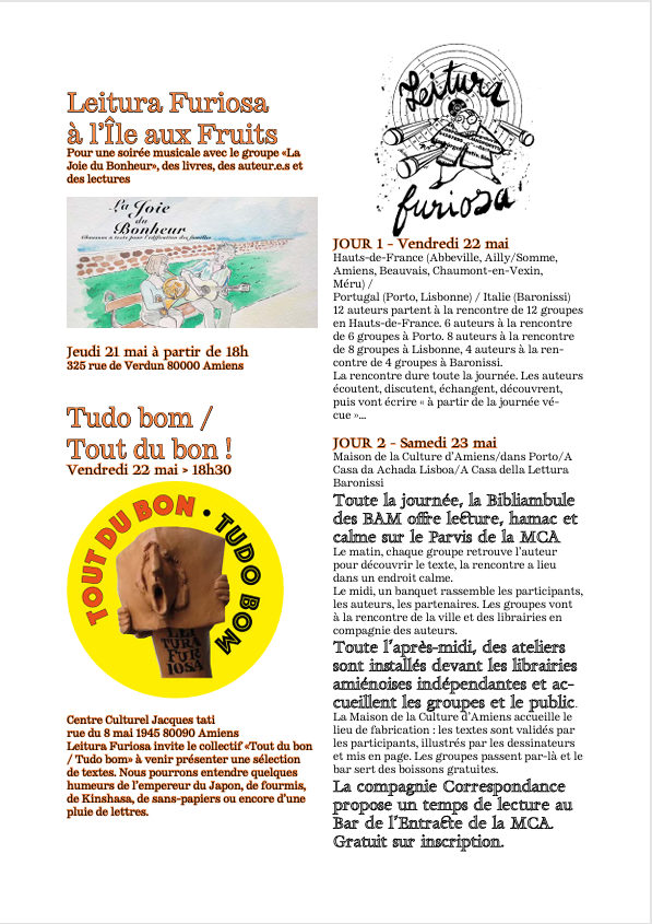 programme leitura furiosa 2026 p6