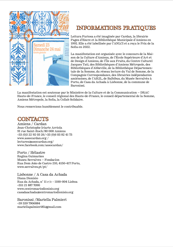 programme leitura furiosa 2026 p8