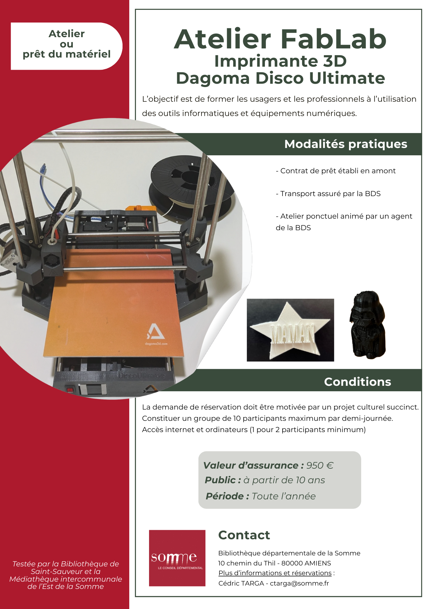 fiche action Atelier FabLab imprimante 3D