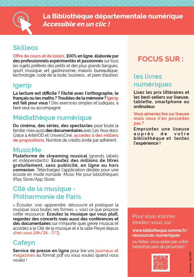 flyer acces numerique 2025 verso