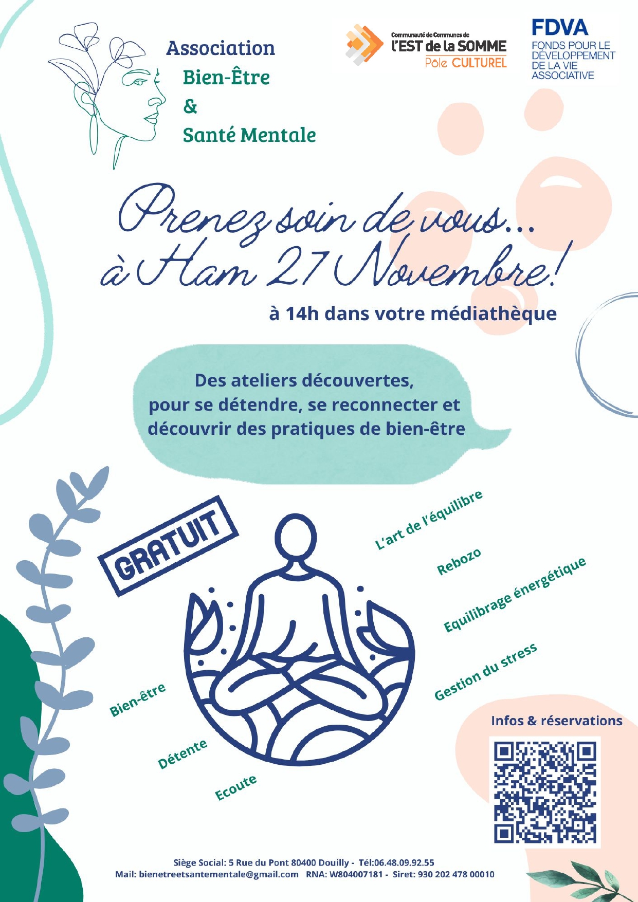 HAM 20251127 Atelier decouverte Bien etresante mentale