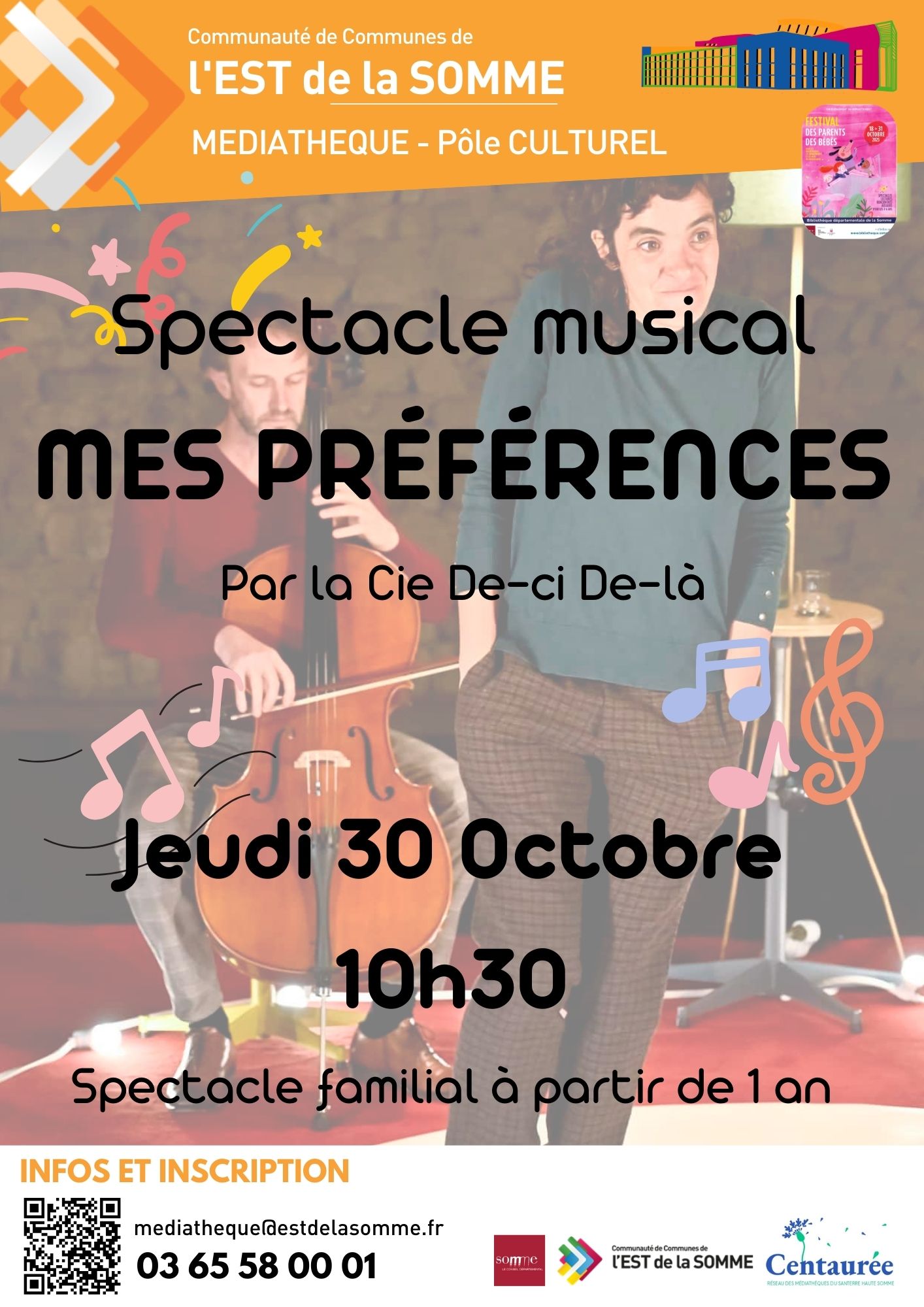 HAM spectacle musical préférences 20251030