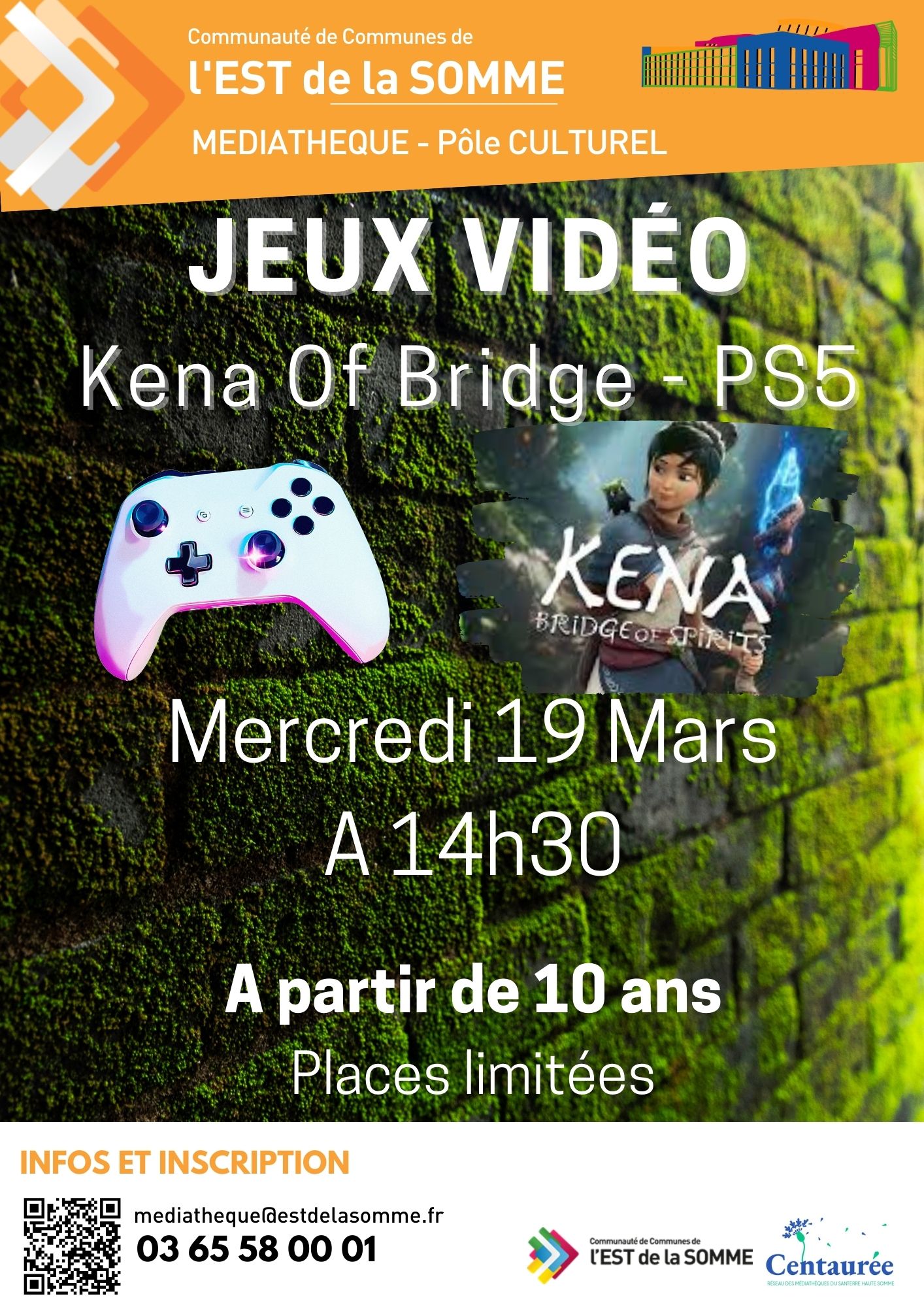 Session jeux video Kena Of Bridge