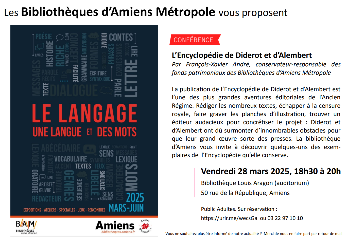 le langage