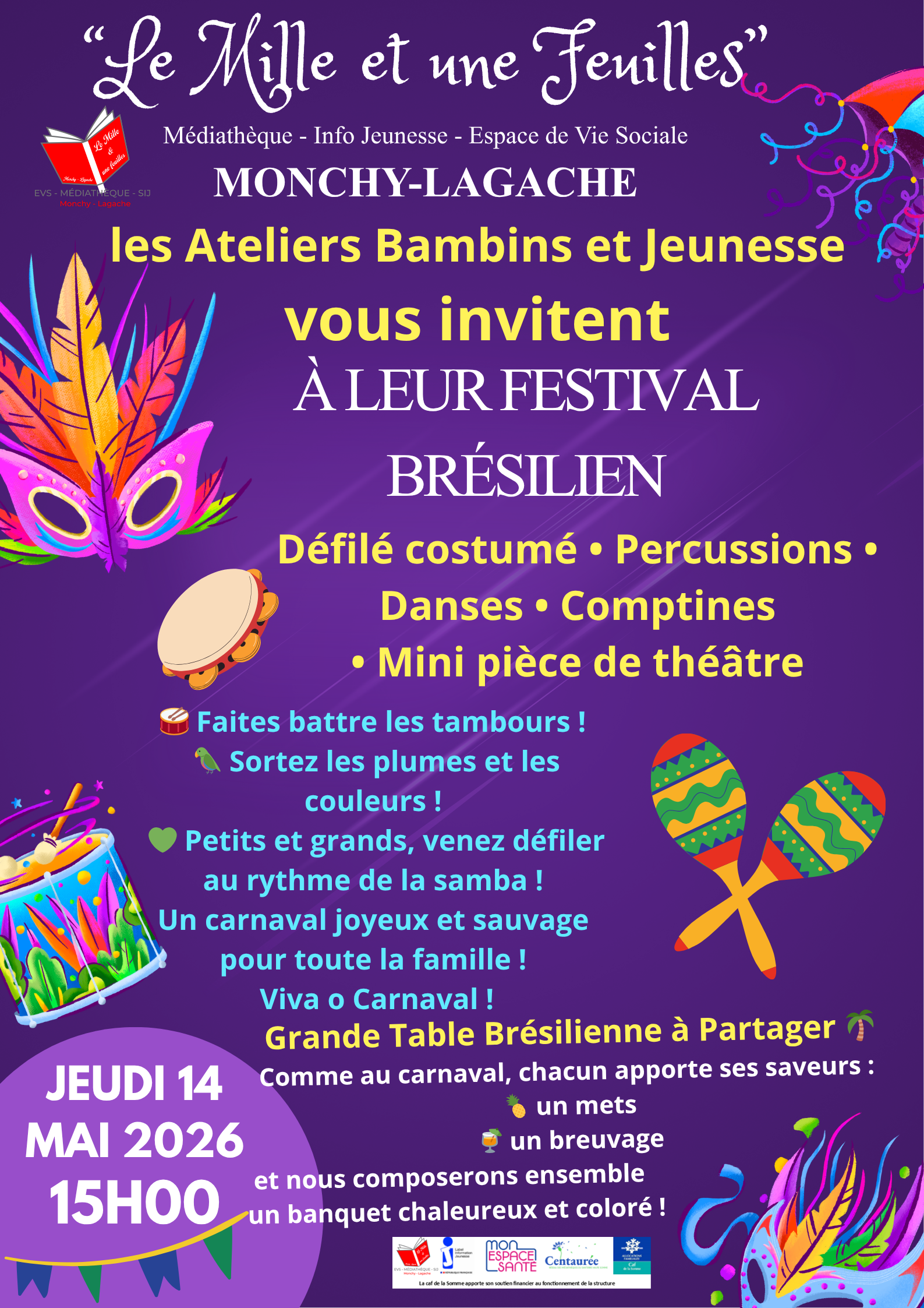 MONCHY LAGACHE affiche festival bresil 20260514