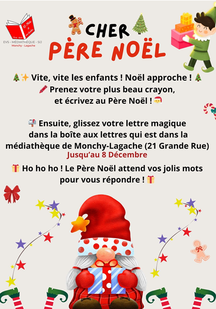 monchy lagache lettre noel 2025