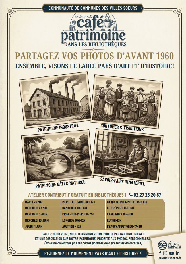 VILLES SOEURS cafe patrimoine 2026